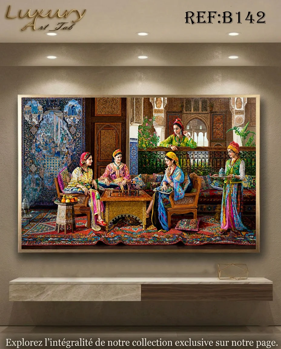 Tableau décoratif traditionnel, orientale et mediterraneenne · B 142