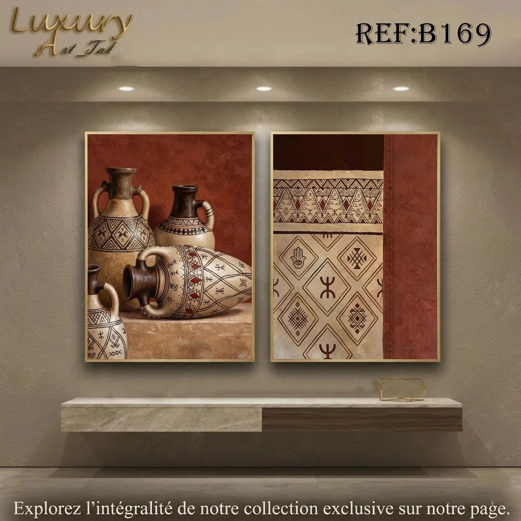 Tableau décoratif traditionnel, orientale et mediterraneenne · B 169