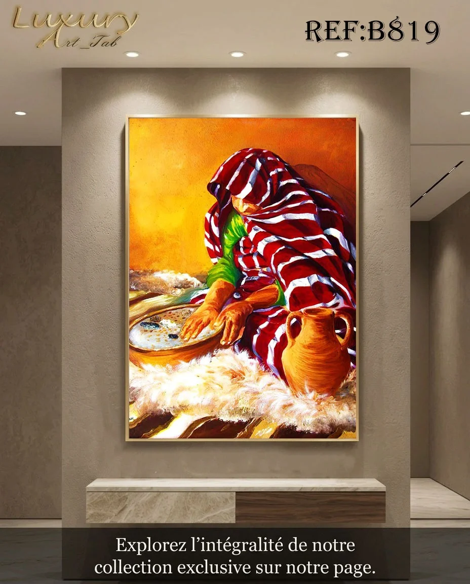 Tableau décoratif traditionnel, orientale et mediterraneenne · B 819