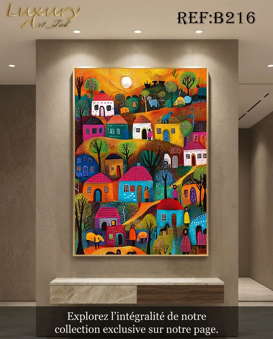 Tableau décoratif moderne abstrait · B 216