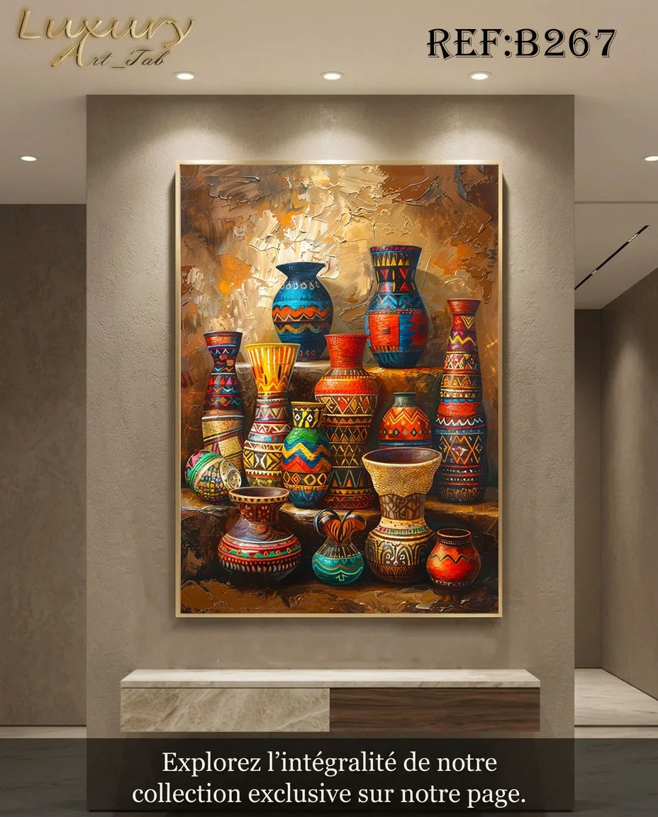 Tableau décoratif affro · B 267
