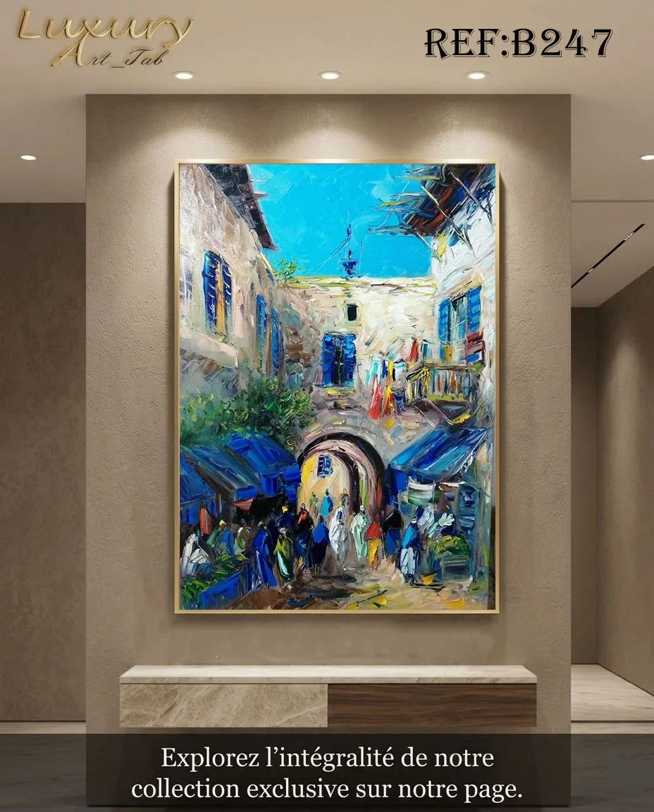 Tableau décoratif traditionnel, orientale et mediterraneenne · B 247