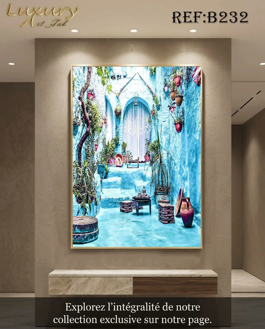 Tableau décoratif traditionnel, orientale et mediterraneenne · B 232