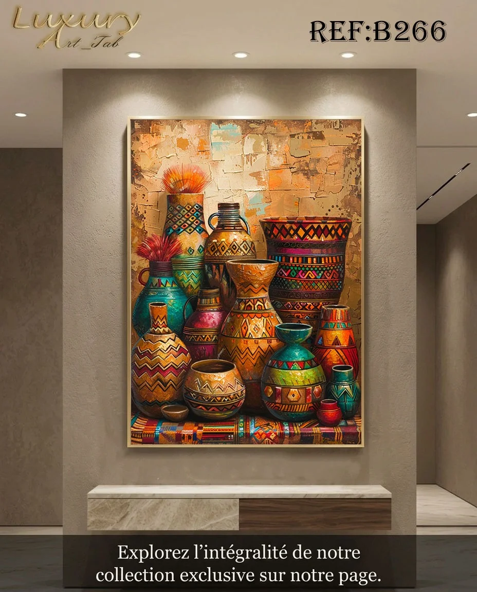 Tableau décoratif affro · B 266