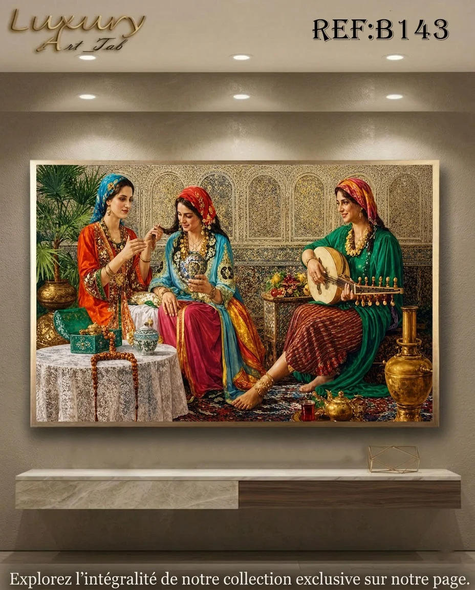 Tableau décoratif traditionnel, orientale et mediterraneenne · B 143