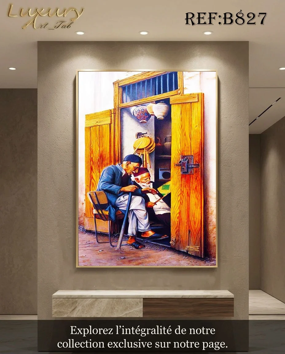 Tableau décoratif traditionnel, orientale et mediterraneenne · B 827
