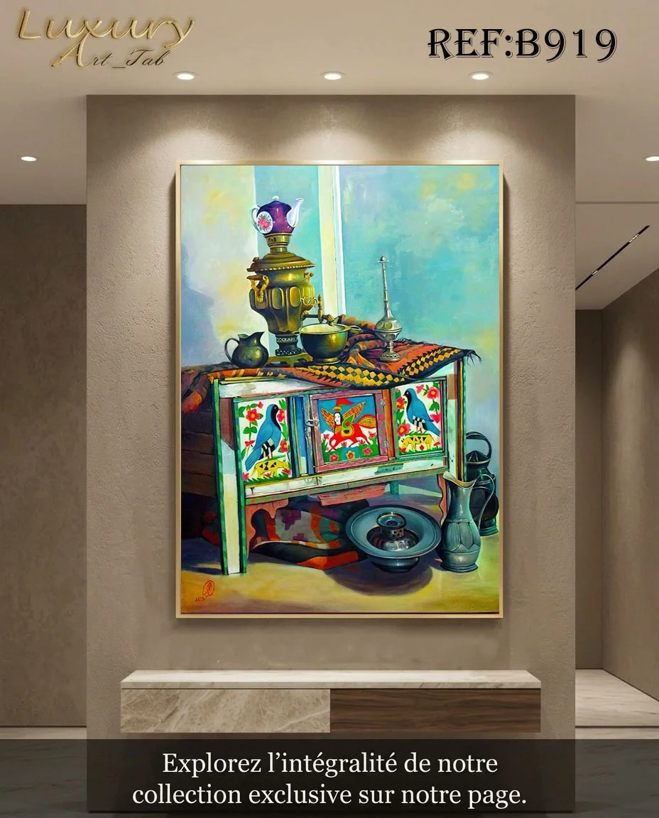 Tableau décoratif traditionnel, orientale et mediterraneenne · B 919