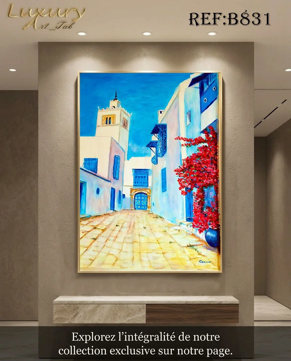 Tableau décoratif traditionnel, orientale et mediterraneenne · B 831