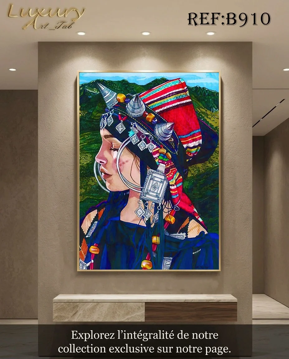 Tableau décoratif traditionnel, orientale et mediterraneenne · B 910