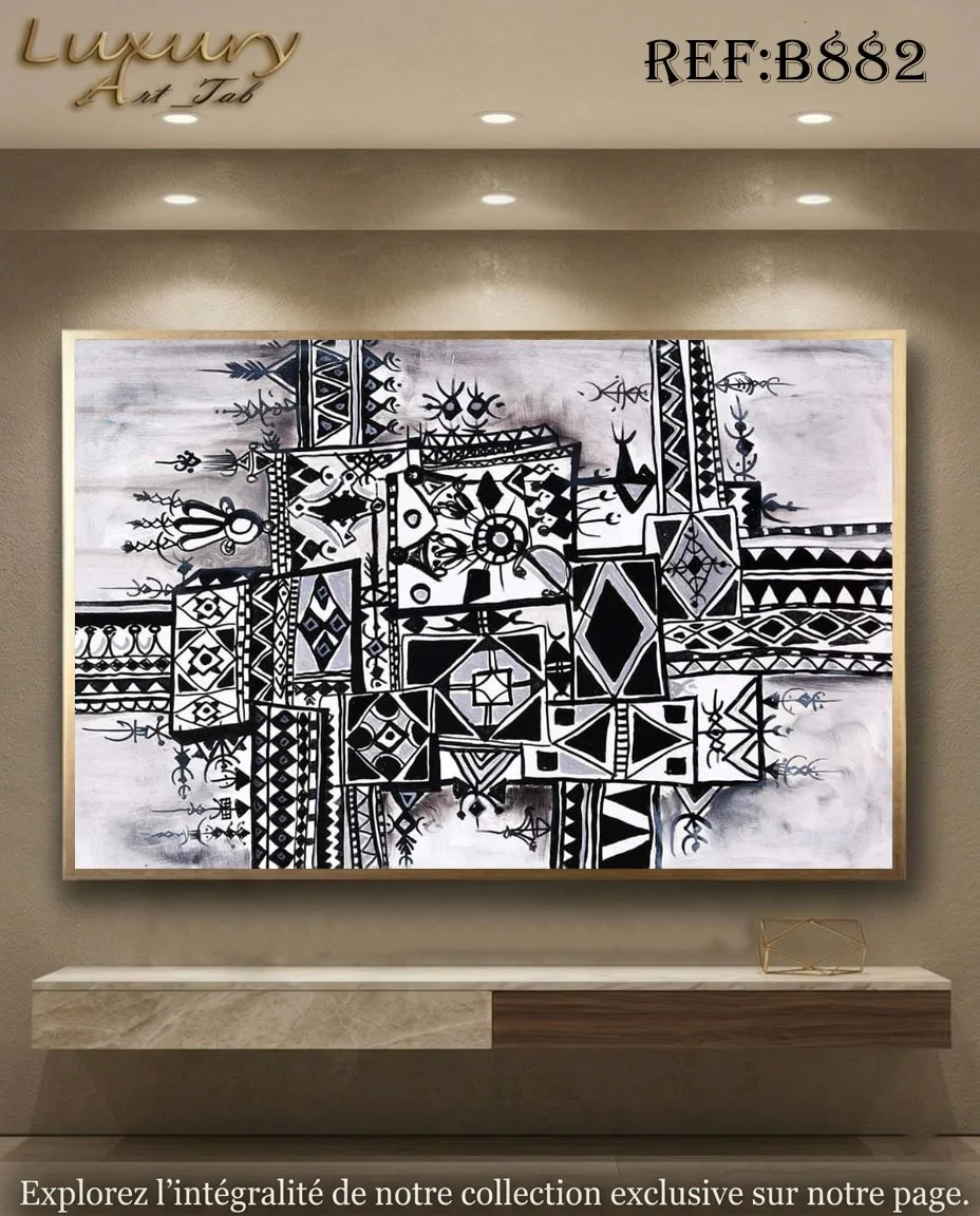 Tableau décoratif traditionnel, orientale et mediterraneenne · B 882