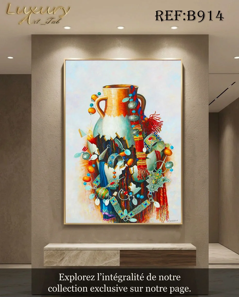Tableau décoratif traditionnel, orientale et mediterraneenne · B 914