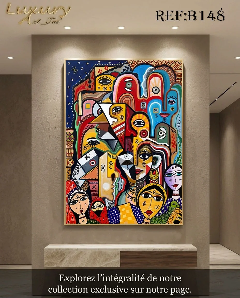 Tableau décoratif traditionnel, orientale et mediterraneenne · B 148