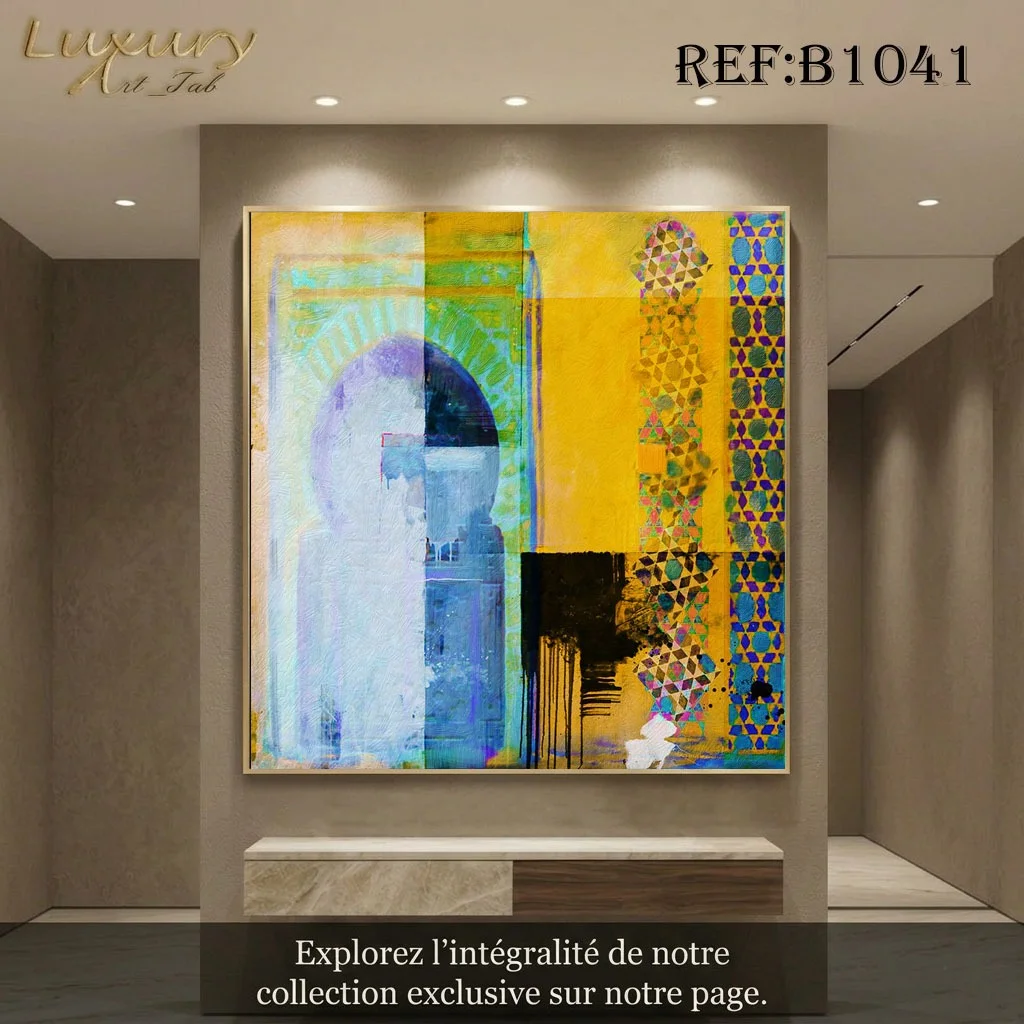 Tableau décoratif traditionnel, orientale et mediterraneenne · B 1041